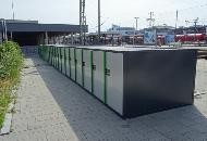 © ADFC Böblingen-Sindelfingen, 24 Radboxen am Bahnhof Böblingen © ADFC Böblingen-Sindelfingen, 24 Radboxen am Bahnhof Böblingen