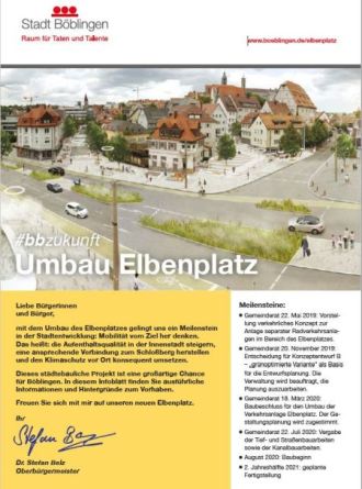 Hauswurfsendung Umbau Elbenplatz