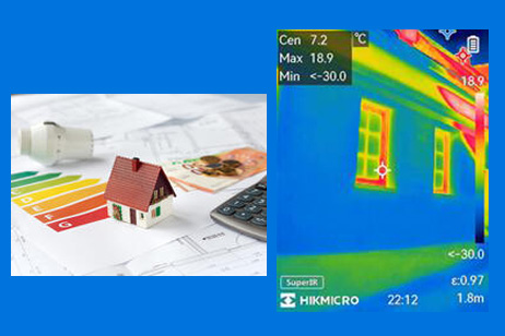 Wärmebild-Ansicht eines Gebäudes ©USeePhoto – stock.adobe.com / Stadt Böblingen Wärmebild-Ansicht eines Gebäudes ©USeePhoto – stock.adobe.com / Stadt Böblingen