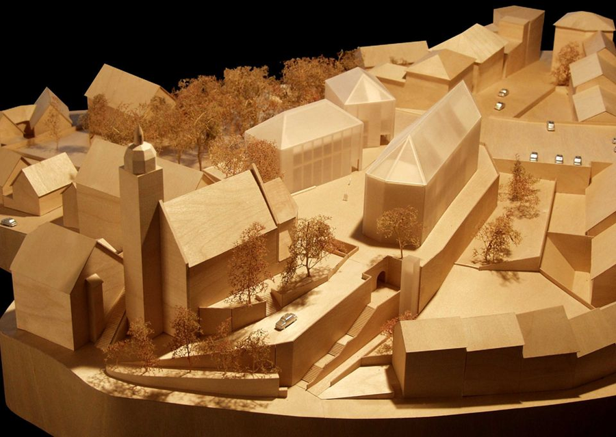 Entwicklung Schloßberg Modell