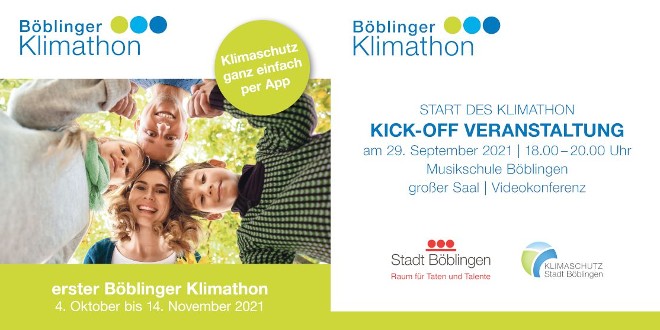 Einladung zur Klimathon Kick-Off Veranstaltung