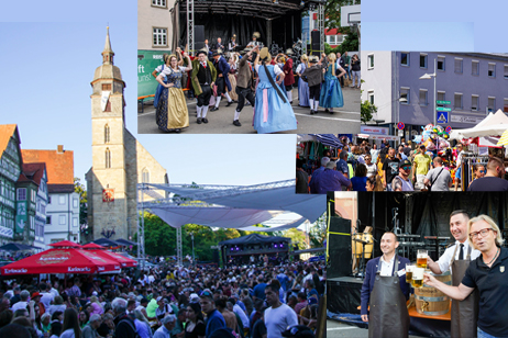 Collage Stadtfestbilder
