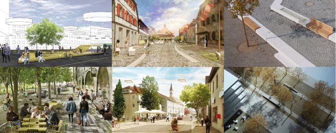 Konzeptvorschläge zur Neugestaltung Elbenplatz, Büro Bauchplan, München-Wien